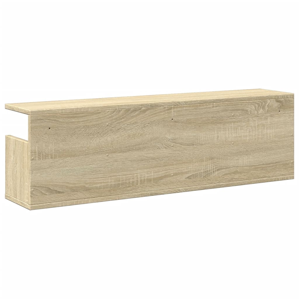 Wandschrank 100x20x30 cm Sonoma-Eiche Holzwerkstoff