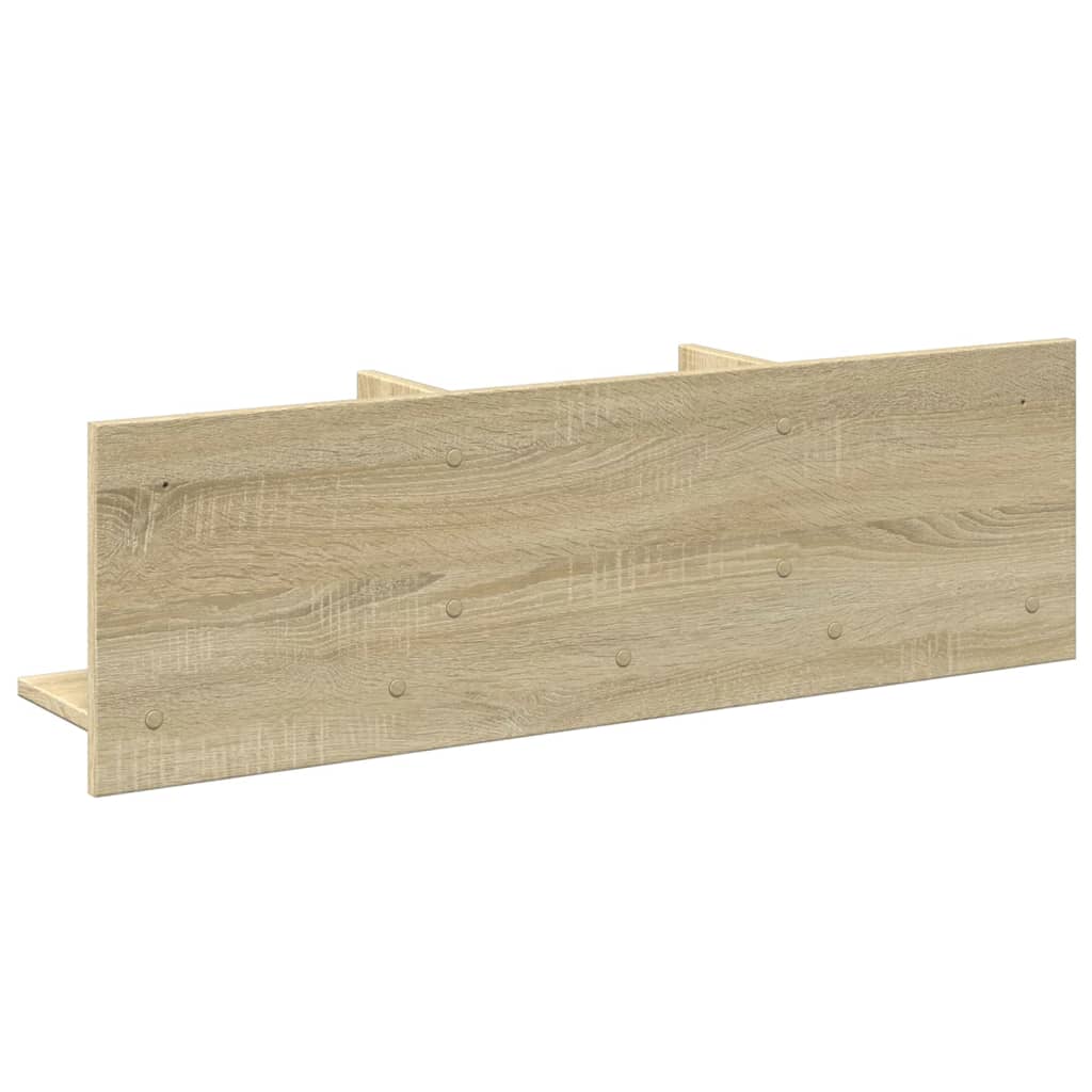 Wandschrank 100x16,5x30 cm Sonoma Eiche Holzwerkstoff