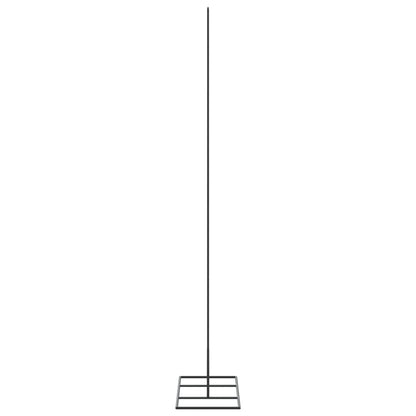 Metall-Weihnachtsbaum für Dekorationen Schwarz 150 cm