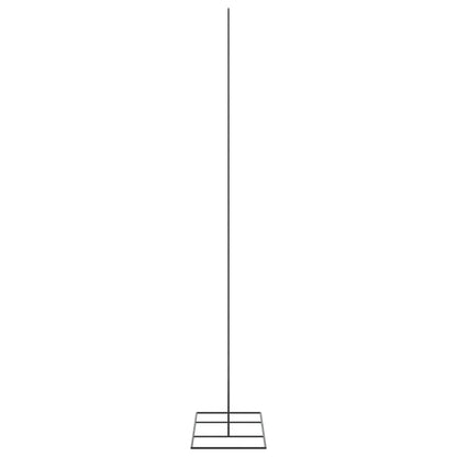 Metall-Weihnachtsbaum für Dekorationen Schwarz 180 cm