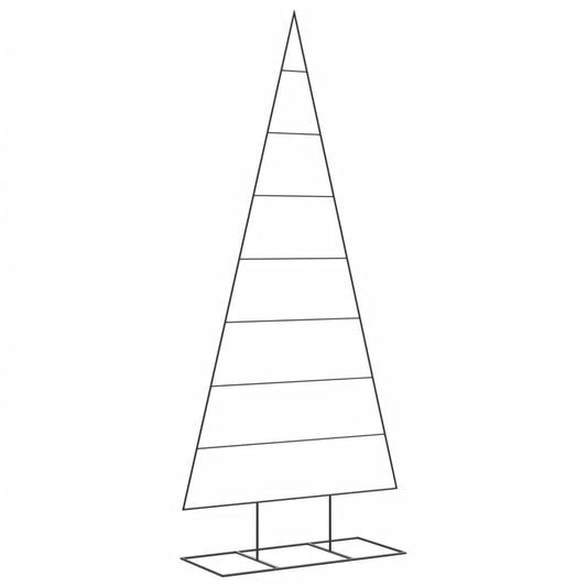 Metall-Weihnachtsbaum zum Dekorieren Schwarz 210 cm