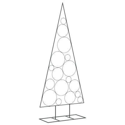 Metall-Weihnachtsbaum für Dekorationen Schwarz 180 cm