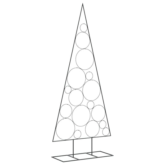 Metall-Weihnachtsbaum für Dekorationen Schwarz 180 cm