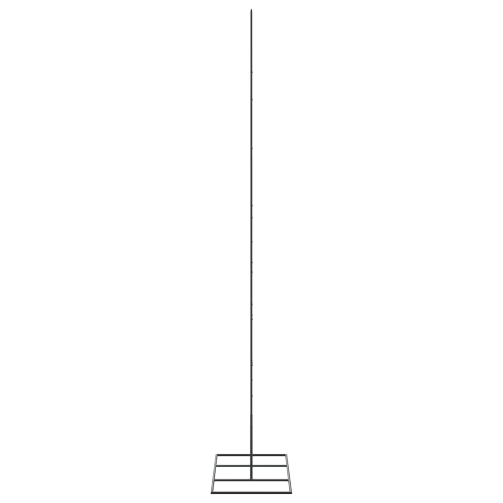 Metall-Weihnachtsbaum für Dekorationen Schwarz 180 cm