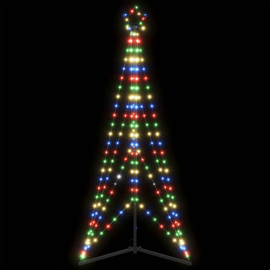 Weihnachtsbaum-Beleuchtung 363 LEDs Mehrfarbig 182 cm