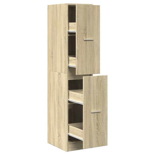 Apothekerschrank Sonoma-Eiche 30 x 41 x 144,5 cm Holzwerkstoff