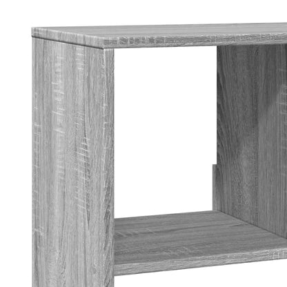Bücherregal Grau Sonoma 100x33x125,5 cm Holzwerkstoff
