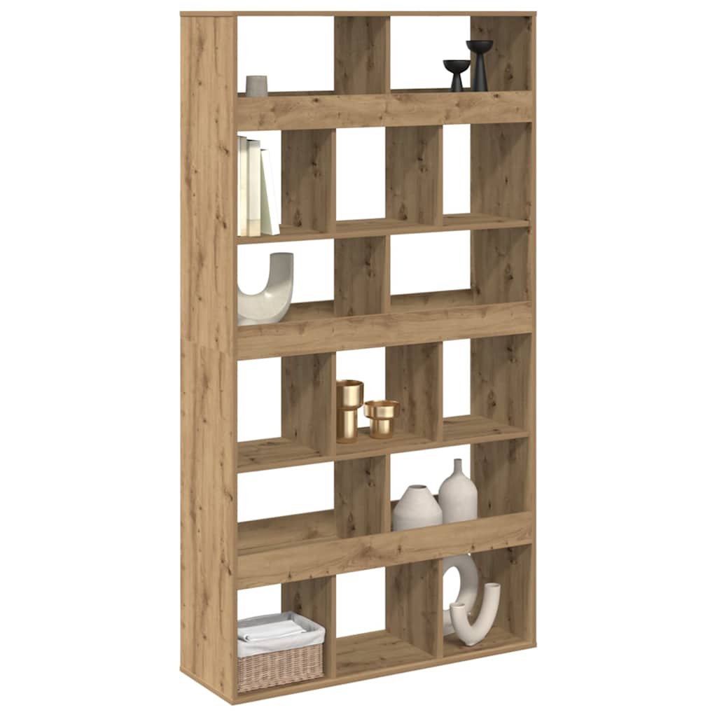 Bücherregal Artisan-Eiche 100x33x187,5 cm Holzwerkstoff