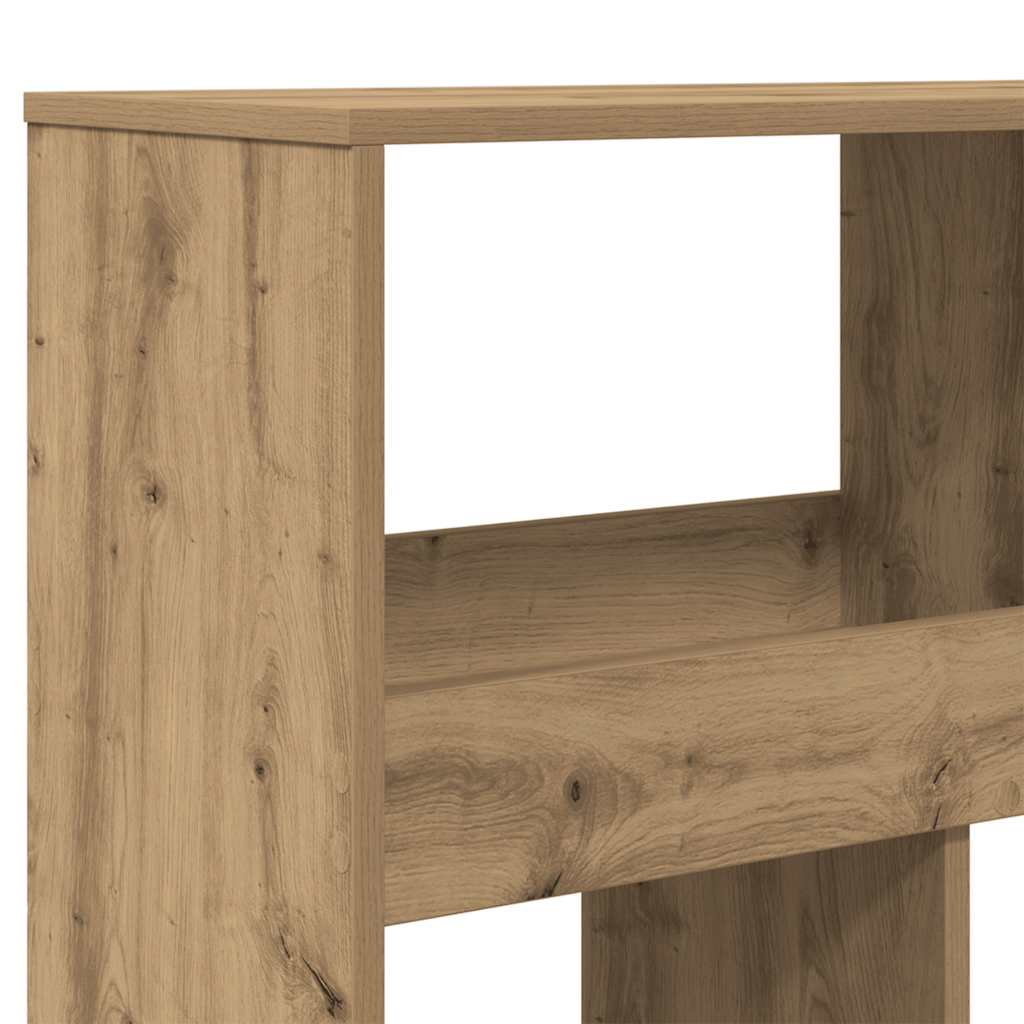Bücherregal Artisan-Eiche 100x33x187,5 cm Holzwerkstoff
