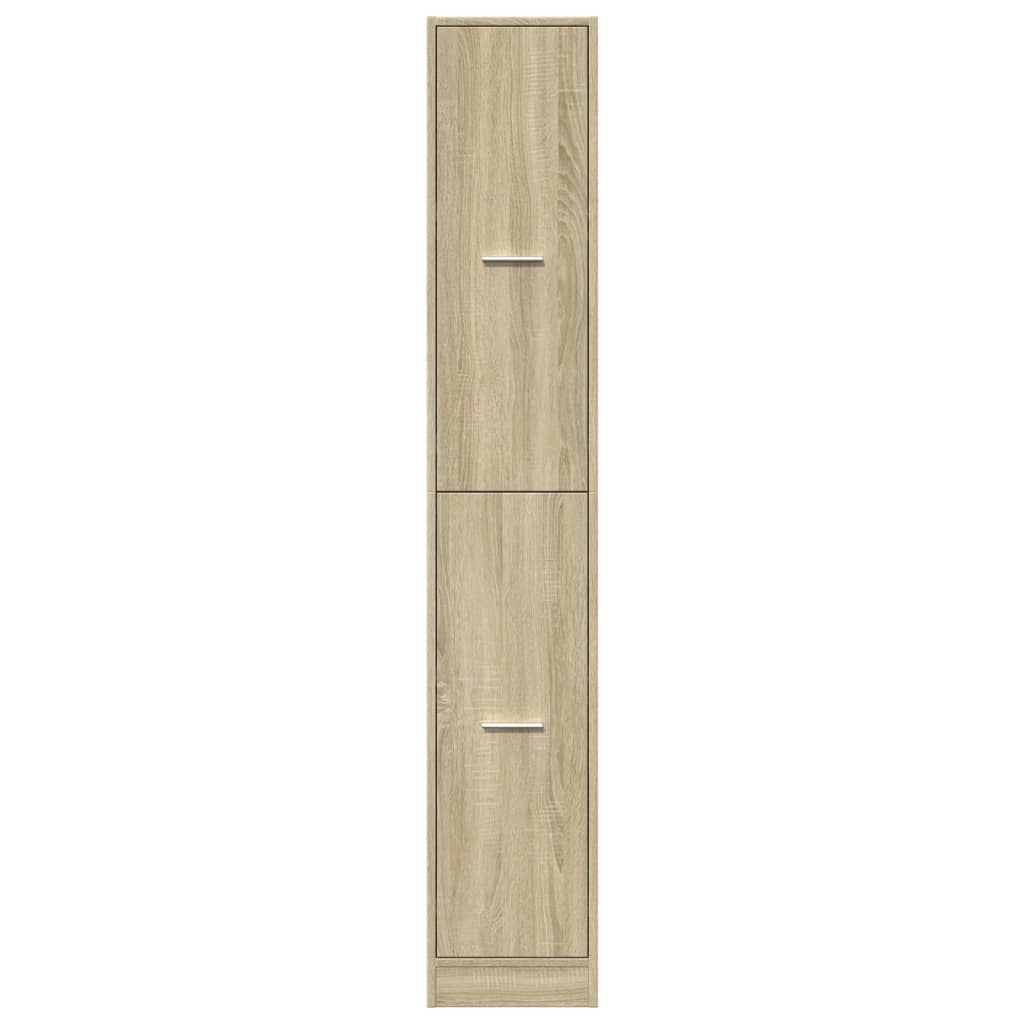 Apothekerschrank Sonoma-Eiche 30x41x174,5 cm Holzwerkstoff