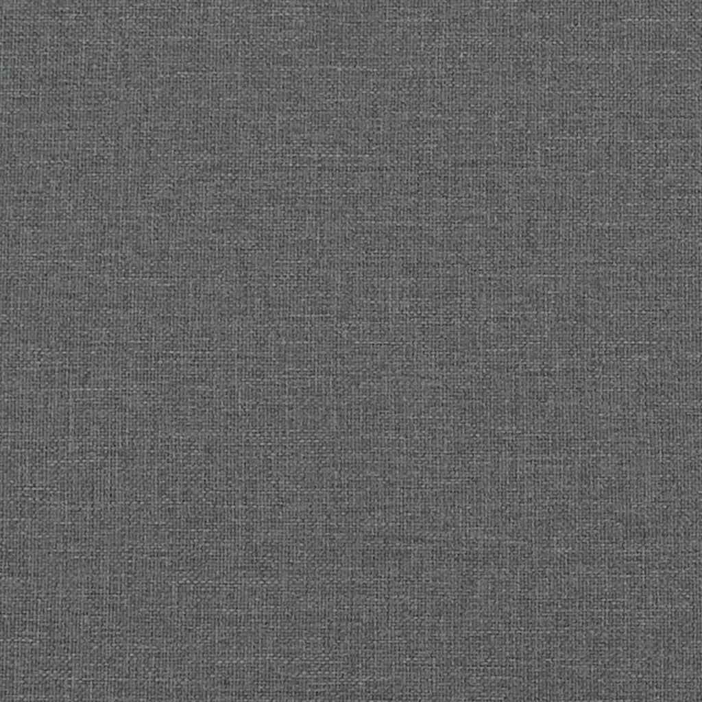 Schaukelsessel Dunkelgrau 74x90x102 cm Stoff