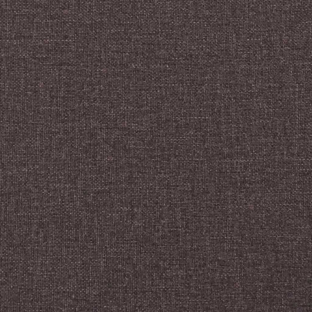Schaukelsessel Dunkelbraun 74x90x102 cm Stoff