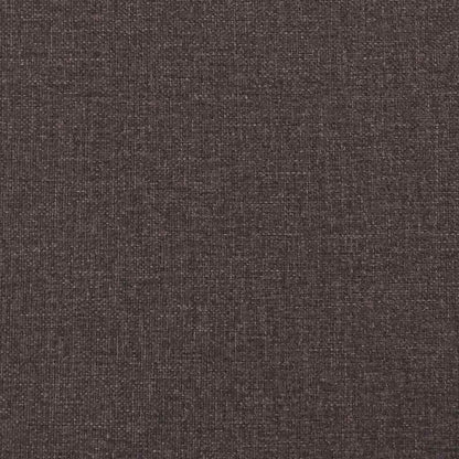 Schaukelsessel Dunkelbraun 74x90x102 cm Stoff