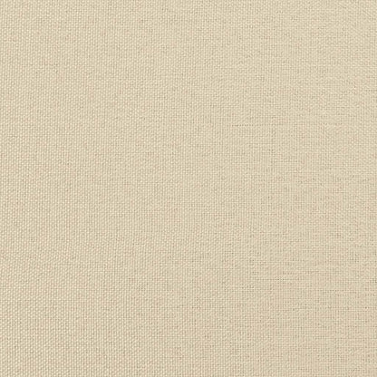 Schaukelsessel Creme 74x90x102 cm Stoff