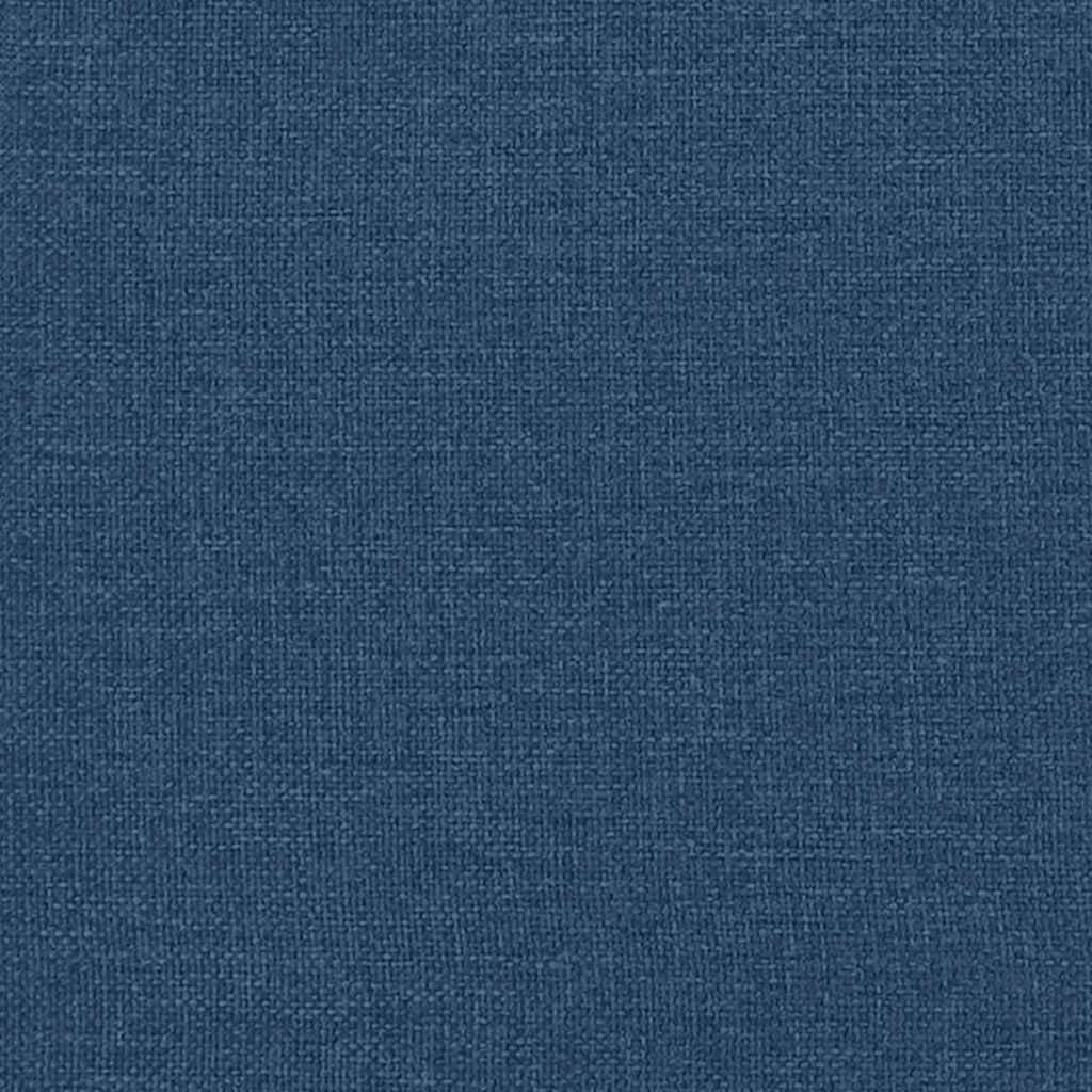 Schaukelsessel Blau 74x90x102 cm Stoff