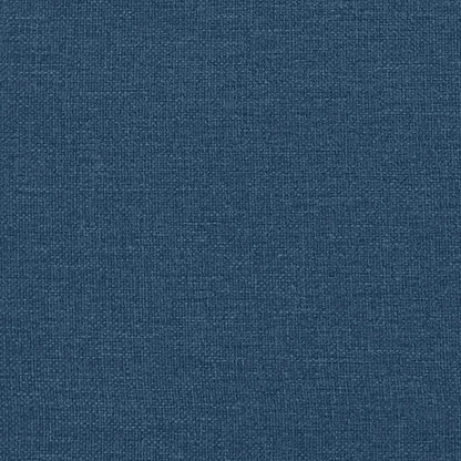 Schaukelsessel Blau 74x90x102 cm Stoff