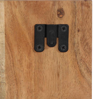 Nachttisch 60x32x80 cm Massivholz Akazie