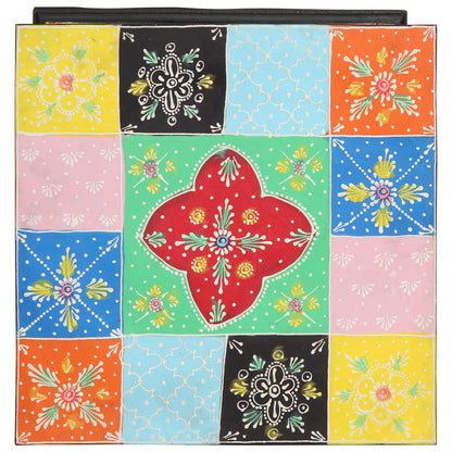 Schubladenschrank Mehrfarbig 40 x 40 x 60 cm Massivholz Mango