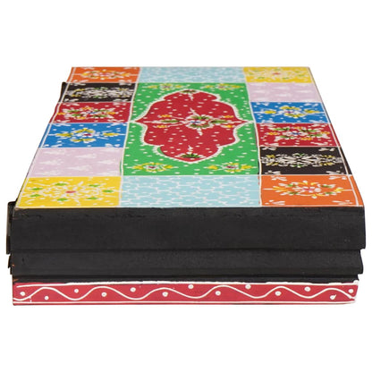 Wandregale 2 pcs Mehrfarbig 60 x 20 x 6 cm Massivholz Mango