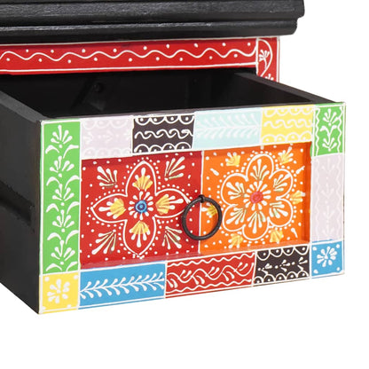 TV-Schrank Mehrfarbig 60 x 30 x 24 cm Massivholz Mango