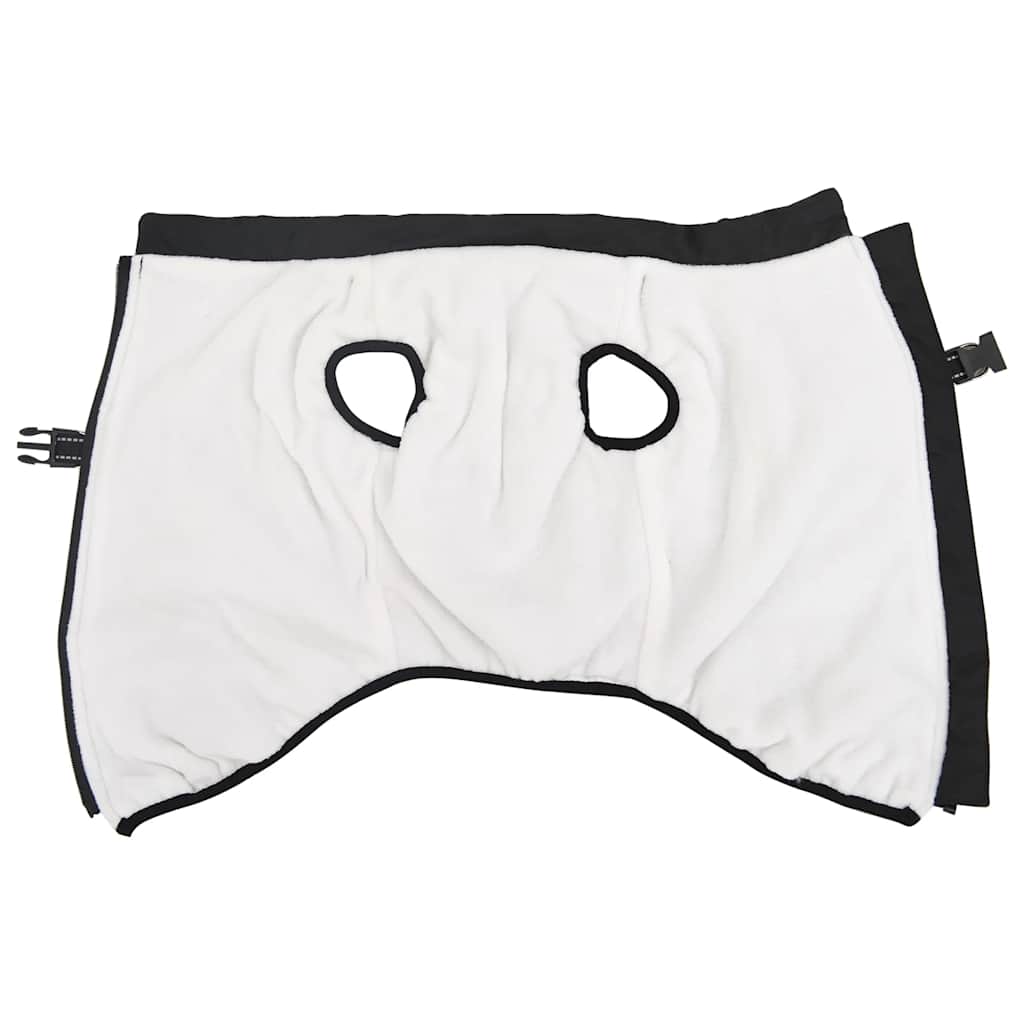 Hundemantel mit Geschirr Wasserdicht Reflektierend Schwarz L68