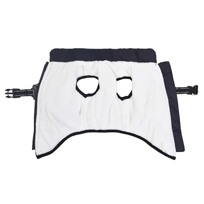 Hundemantel Geschirr Wasserdicht Reflektierend Marineblau L32