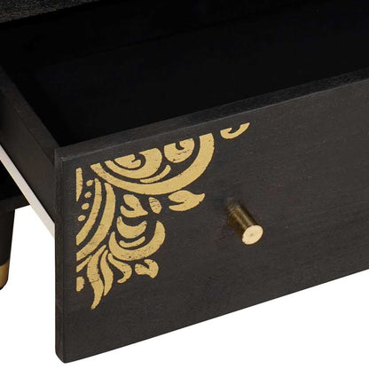 Badezimmerschrank-Set mit Regal 3 pcs Schwarz 180 x 33 x 75 cm