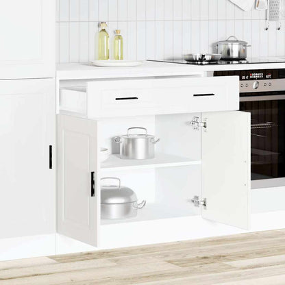 Küchenunterschrank Porto Weiß Holzwerkstoff