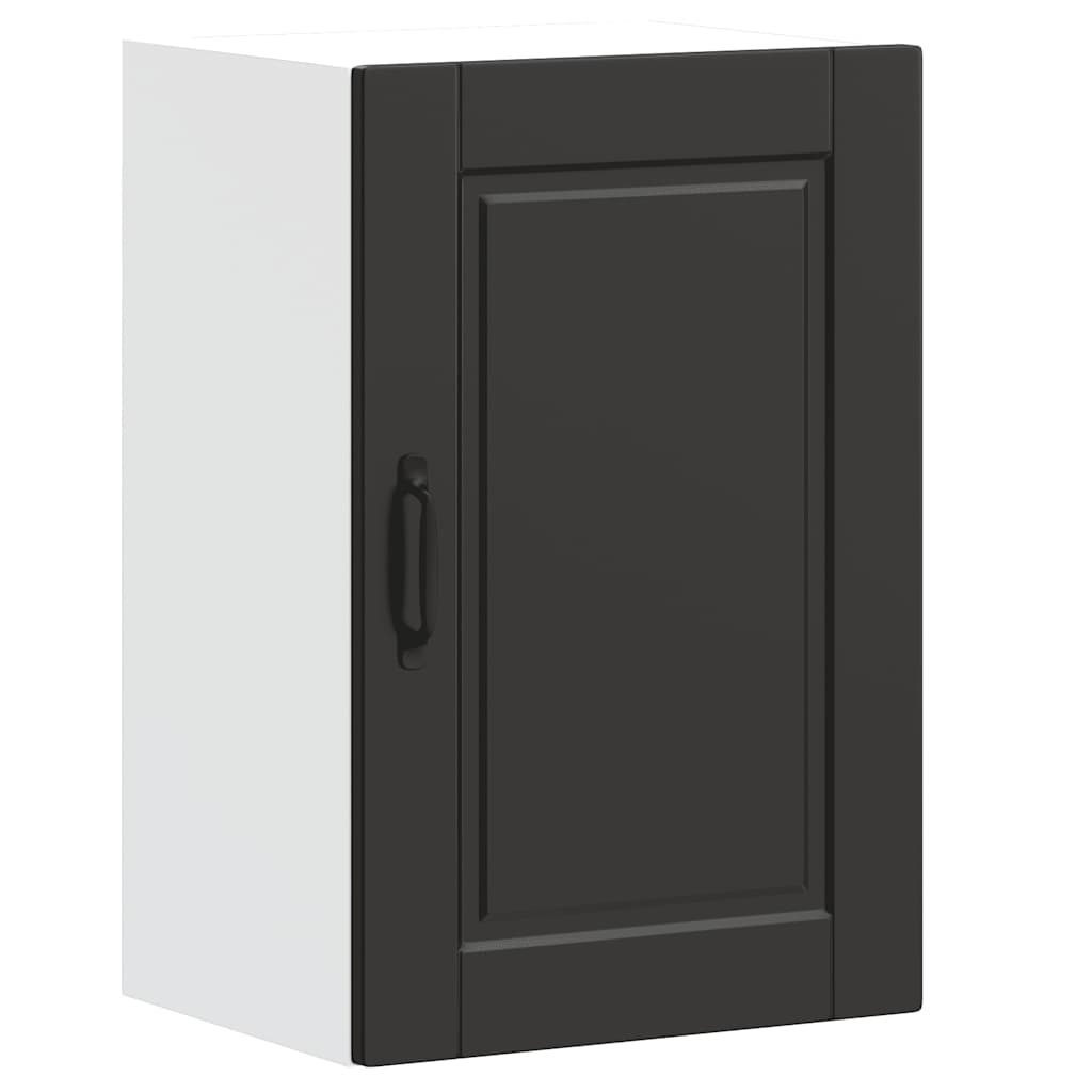 Küchen-Hängeschrank Porto Schwarz Holzwerkstoff