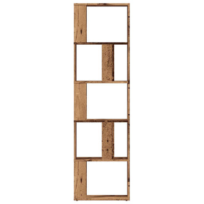 Bücherschrank Altholz-Optik 45x24x159 cm Holzwerkstoff
