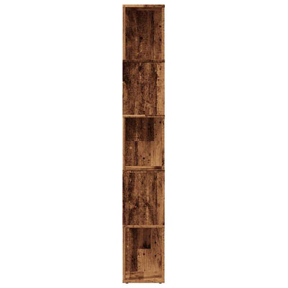Bücherschrank Altholz-Optik 45x24x159 cm Holzwerkstoff
