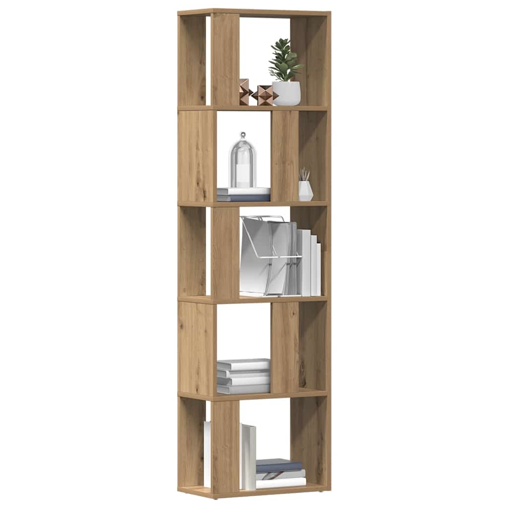 Bücherschrank Artisan-Eiche 45x24x159 cm Holzwerkstoff