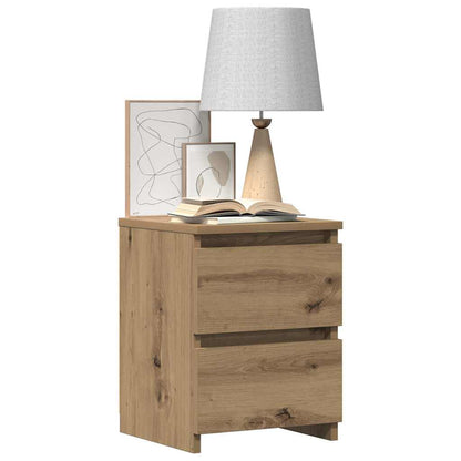 Nachttisch Artisan-Eiche 30x30x40 cm Holzwerkstoff