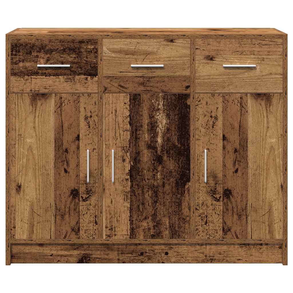 Sideboard Altholz-Optik 91x28x75 cm Holzwerkstoff