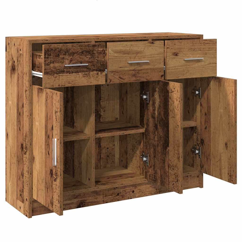 Sideboard Altholz-Optik 91x28x75 cm Holzwerkstoff