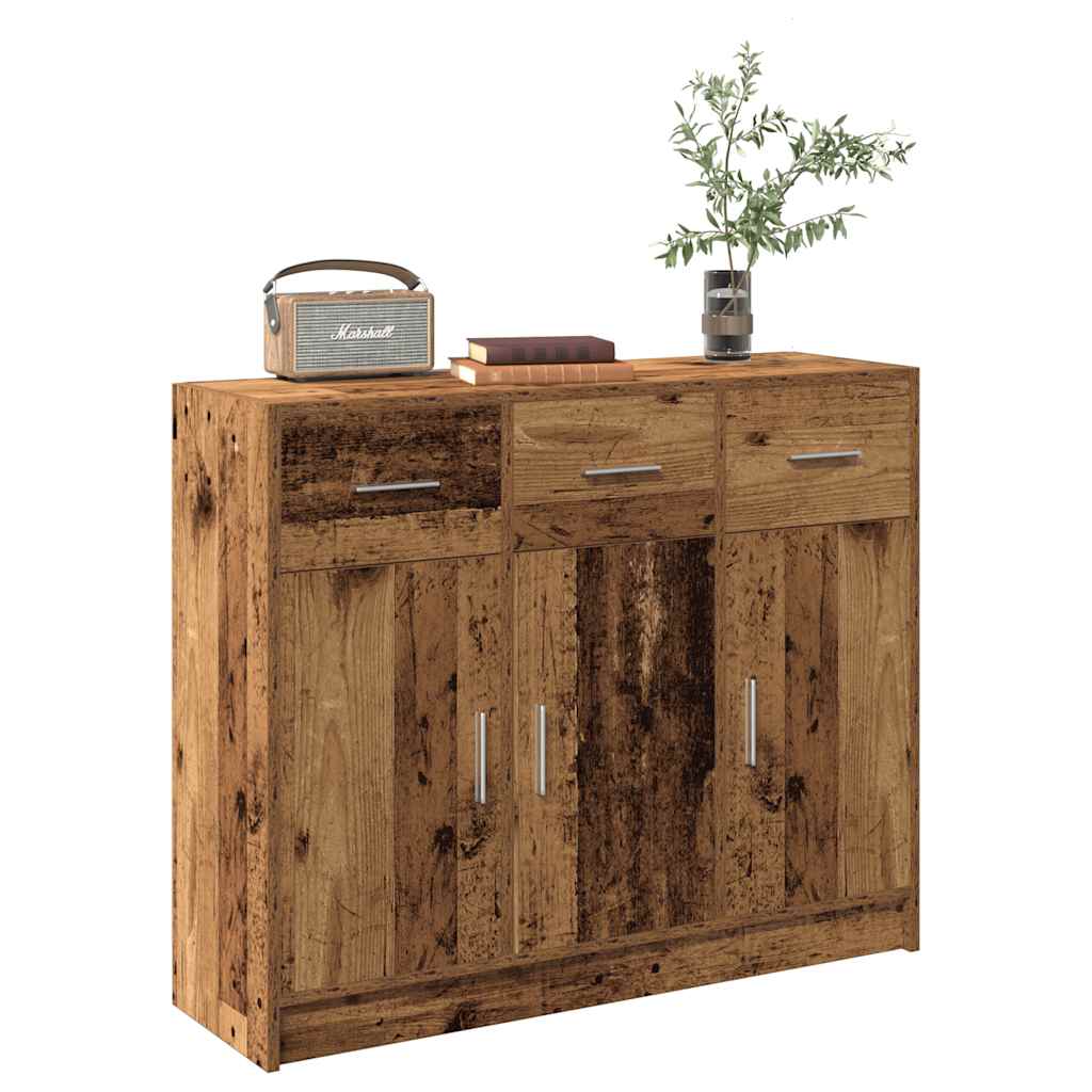 Sideboard Altholz-Optik 91x28x75 cm Holzwerkstoff