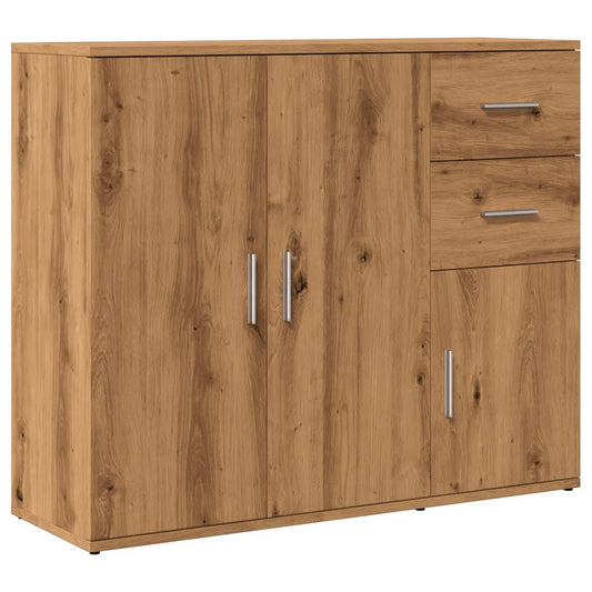 Sideboard Artisan-Eiche 91 x 29,5 x 75 cm Holzwerkstoff