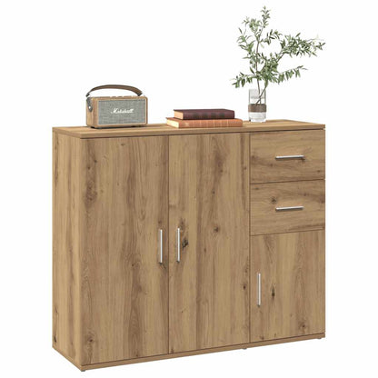 Sideboard Artisan-Eiche 91 x 29,5 x 75 cm Holzwerkstoff