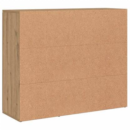 Sideboard Artisan-Eiche 91 x 29,5 x 75 cm Holzwerkstoff