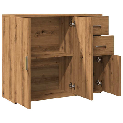 Sideboard Artisan-Eiche 91 x 29,5 x 75 cm Holzwerkstoff