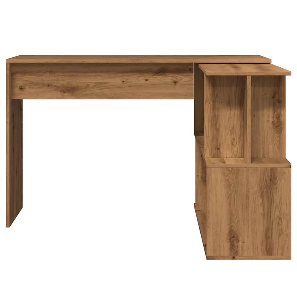 Eckschreibtisch Artisan-Eiche 200,5x50x76 cm Holzwerkstoff