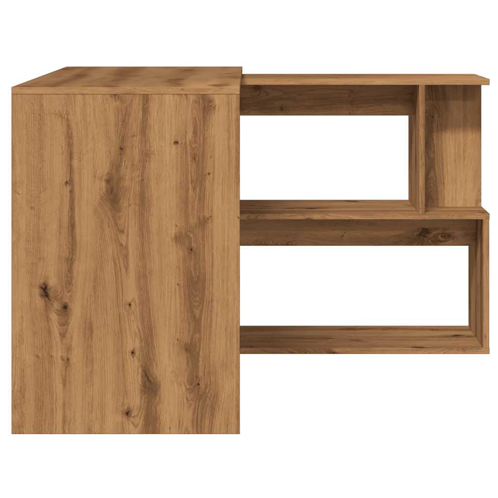 Eckschreibtisch Artisan-Eiche 200,5x50x76 cm Holzwerkstoff