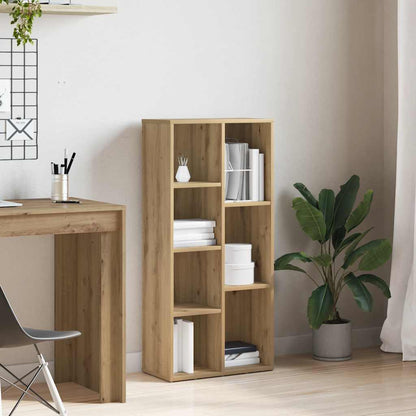 Bücherregal Artisan-Eiche 50x25x104 cm