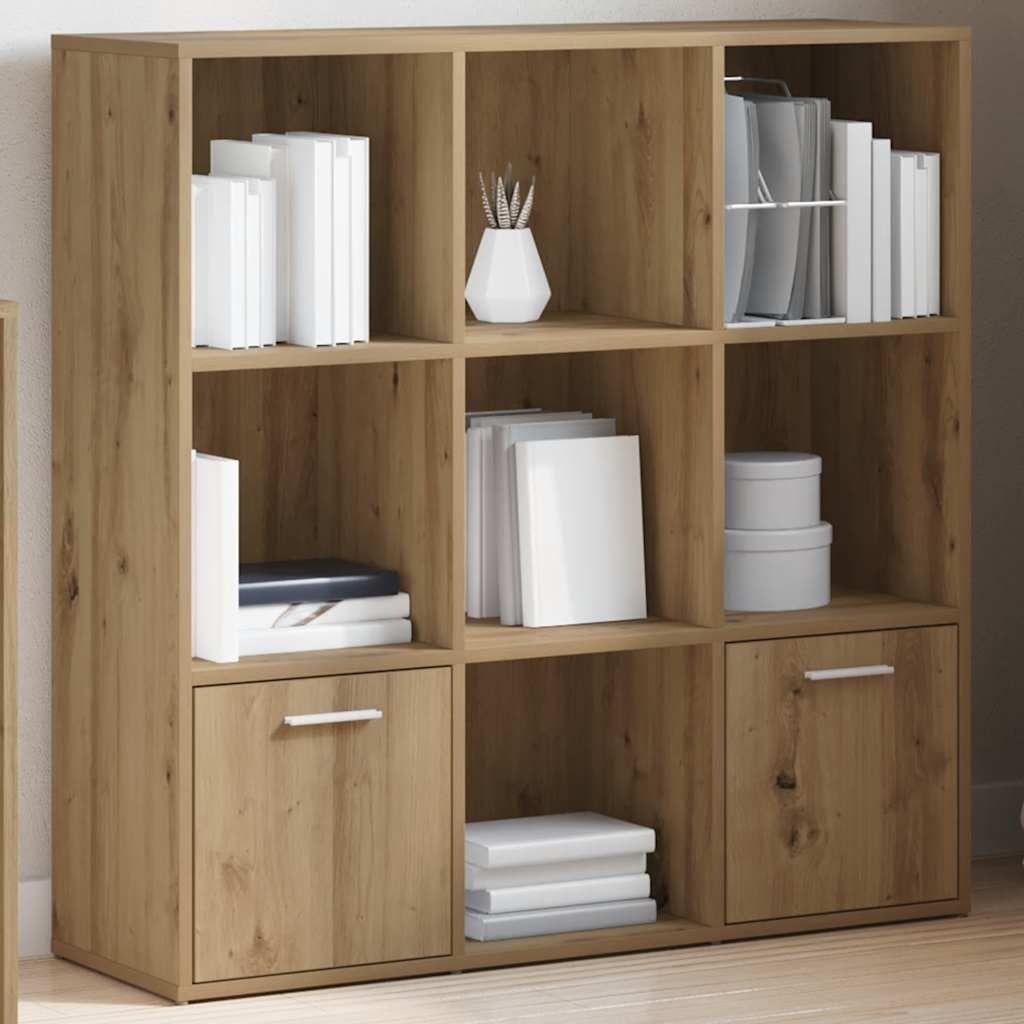 Bücherschrank Artisan-Eiche 98x29x97,5 cm Holzwerkstoff