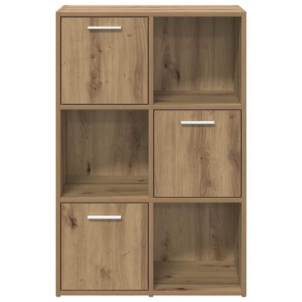 Bücherschrank Artisan-Eiche 60,5x30x90 cm Holzwerkstoff