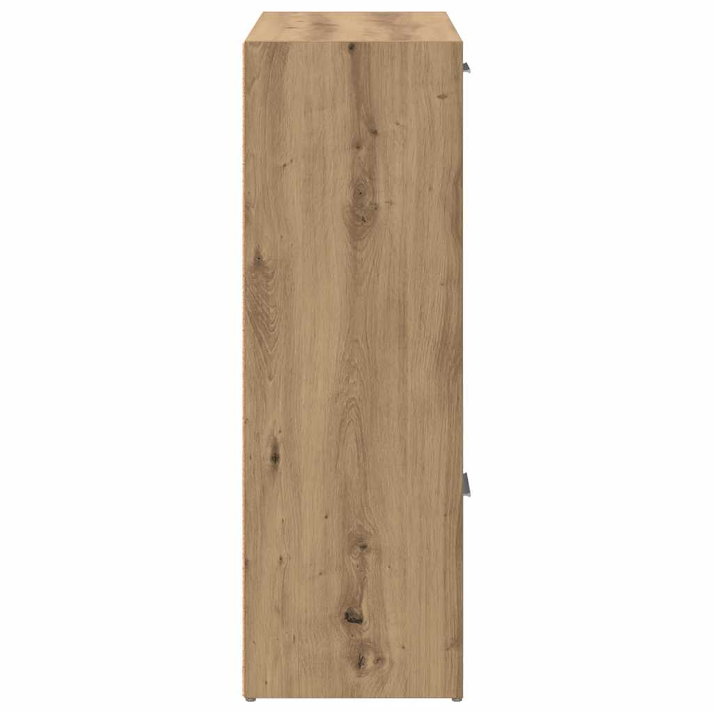 Bücherschrank Artisan-Eiche 60,5x30x90 cm Holzwerkstoff