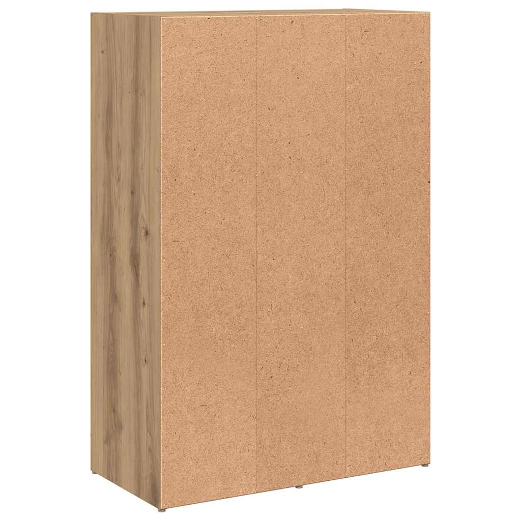 Bücherschrank Artisan-Eiche 60,5x30x90 cm Holzwerkstoff