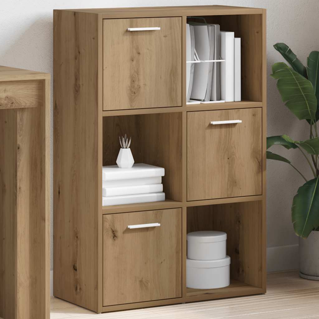 Bücherschrank Artisan-Eiche 60,5x30x90 cm Holzwerkstoff
