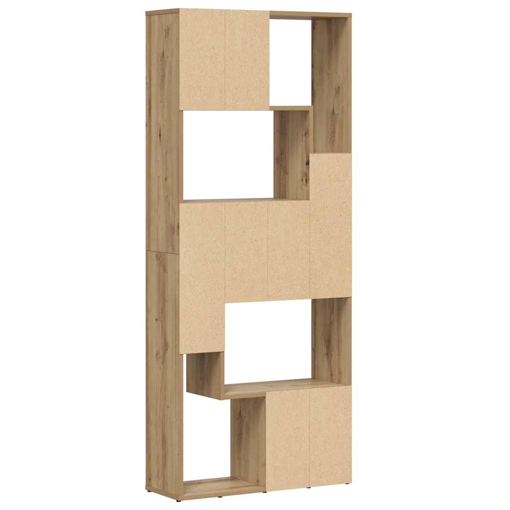 Bücherregal Artisan Eiche 67 x 24 x 161 cm Holzwerkstoff