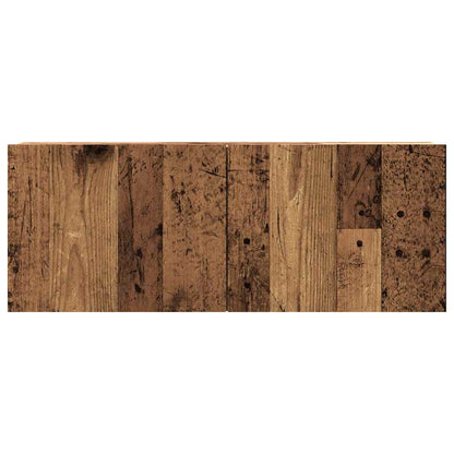 TV-Wandschrank Altholz-Optik 80x30x30 cm Holzwerkstoff